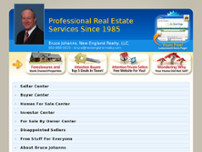 New England Realty website screenshot