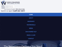 Screenshot for http://www.wolfchandler.com