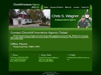 Website Screenshot Churchill Insurance