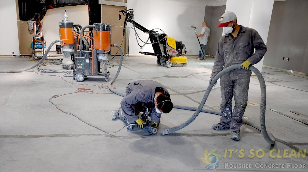 Images IT'S SO CLEAN - Polished Concrete Floor