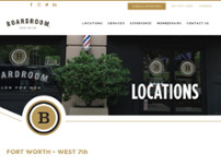 Boardroom Salon For Men - West 7th website screenshot