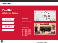 Website Screenshot PostNet