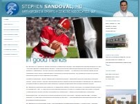 Website Screenshot Orthopedic & Sports Medicine Associates
