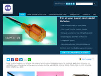 Power Cord Connections, LLC website screenshot