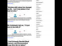 The Natural Health Clinic - Labron Allen website screenshot