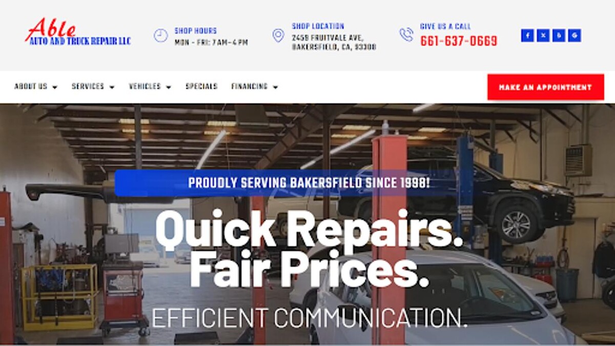Images Able Auto and Truck Repair