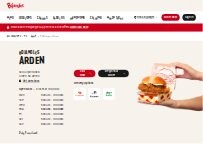 Website Screenshot Bojangles