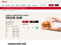 Website Screenshot Bojangles