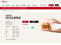 Website Screenshot Bojangles