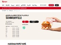 Website Screenshot Bojangles