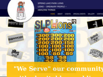 Spring Lake Park Lions website screenshot
