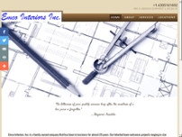 Emco Interiors Inc website screenshot