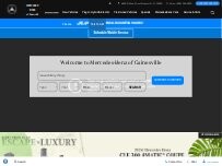 Website Screenshot Mercedes-Benz of Gainesville