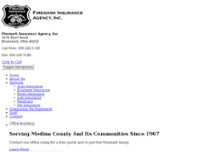 Firemark Insurance Agency, Inc. website screenshot