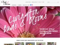 Website Screenshot Covington Buds & Blooms