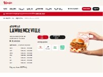 Website Screenshot Bojangles