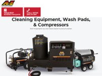 A&E Pressure Washers website screenshot