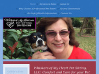 Screenshot for http://whiskersofmyheart.com