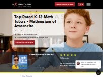Website Screenshot Mathnasium