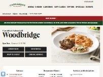 Website Screenshot Carrabba's Italian Grill