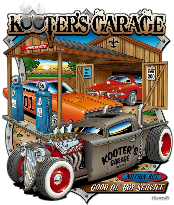 KOOTER'S GARAGE Logo