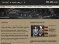 Tantleff & Kreinces, LLP website screenshot