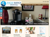 Eagle Ridge Dental website screenshot