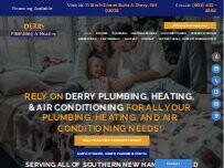Website Screenshot Derry Plumbing & Heating