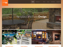 Fireplace Patio  Design website screenshot