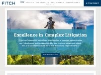 Website Screenshot Fitch Law Partners LLP