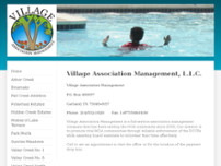 Village Association Management, L.L.C. website screenshot
