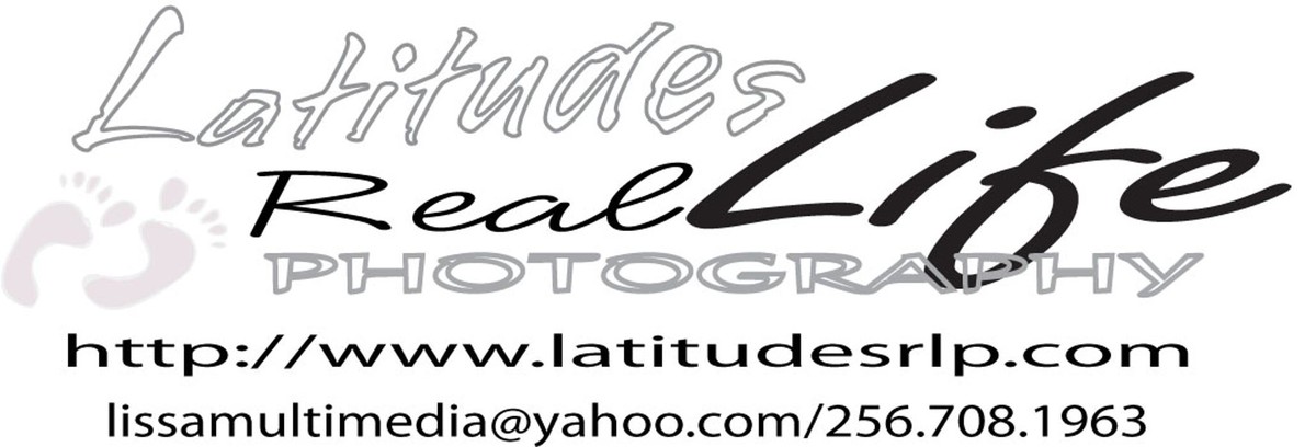 Latitudes Real Life Photograghy / Multi Media Studio Logo