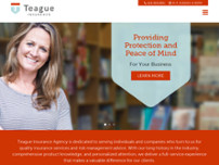 Screenshot for http://teagueins.com