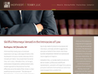 Hotvedt & Terry, LLC. website screenshot