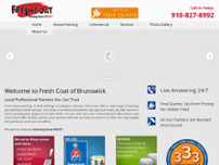 Screenshot for http://www.freshcoatbrunswick.com