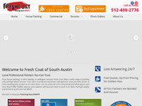 Screenshot for http://www.freshcoatsouthaustin.com