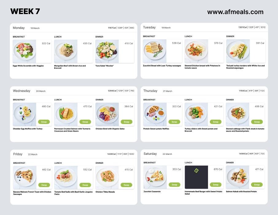Images AthleticsFit Healthy Meal Prep Delivery Service
