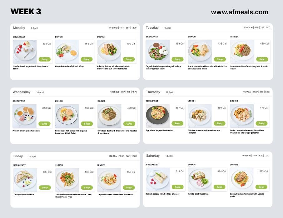 Images AthleticsFit Healthy Meal Prep Delivery Service