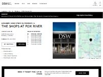 Website Screenshot DSW Designer Shoe Warehouse