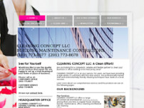 Cleaning Concepts LLC website screenshot