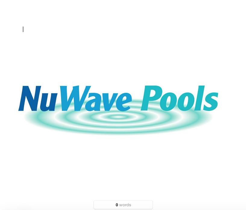 NuWave Pools Logo