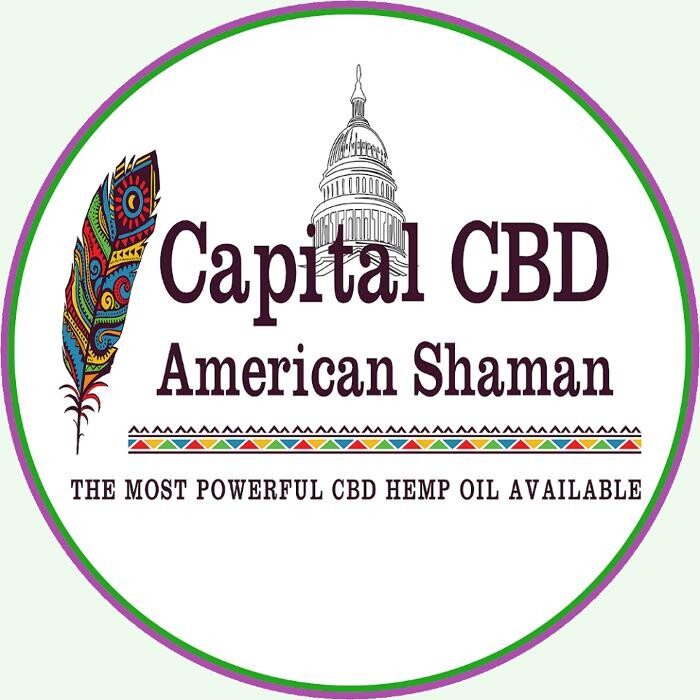 Capital CBD American Shaman Logo