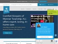 Website Screenshot Comfort Keepers