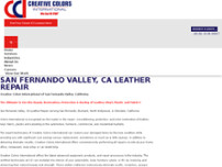 Creative Colors International website screenshot