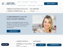 Website Screenshot Edgewater Family Dental