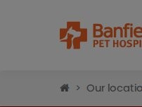 Website Screenshot Banfield Pet Hospital - CLOSED