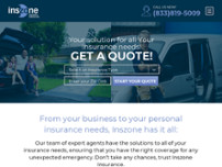 Inszone Insurance Services, Inc website screenshot