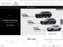 Website Screenshot Underriner Volvo Cars