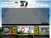Bobby Lopez - Quick Fix Golf website screenshot