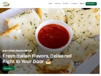 Website Screenshot The Grinder's & Spaghetti House - Moline
